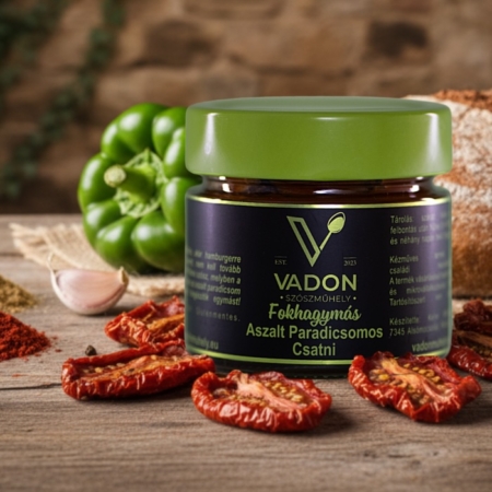 Fokhagymás - Aszalt Paradicsomos Chutney